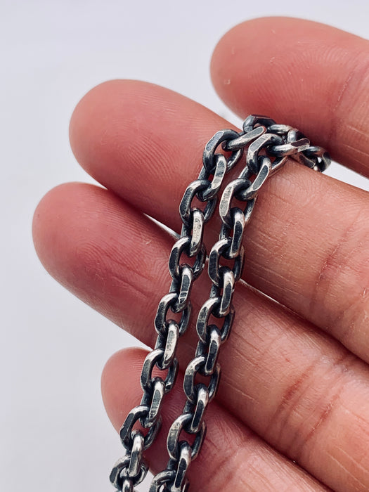 Blue Pietersite Oval Locket Necklace