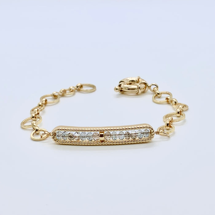 The Lined-Up Sparkle Bracelet