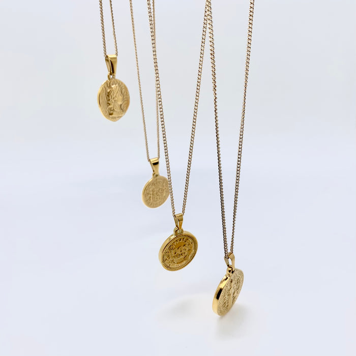 The Goddess Coin Necklace