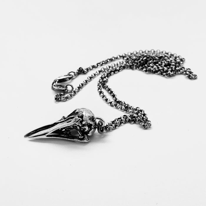 Crow Skull Necklace