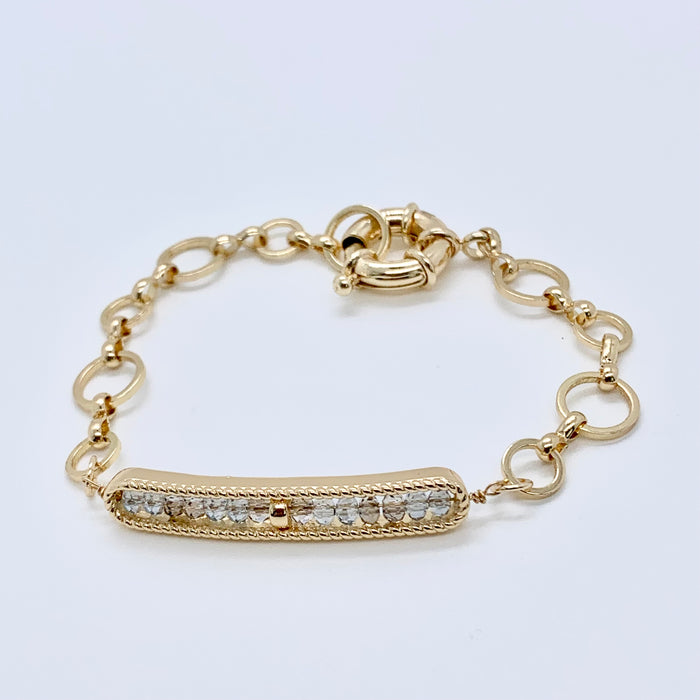 The Lined-Up Sparkle Bracelet