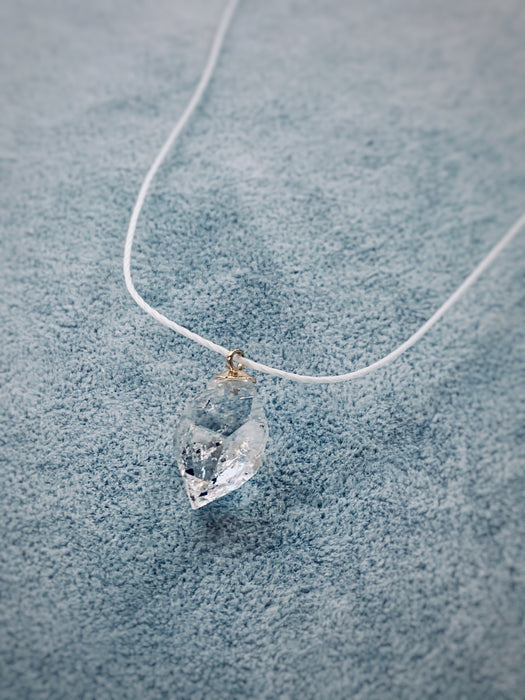 Herkimer Diamond Crystal Necklace