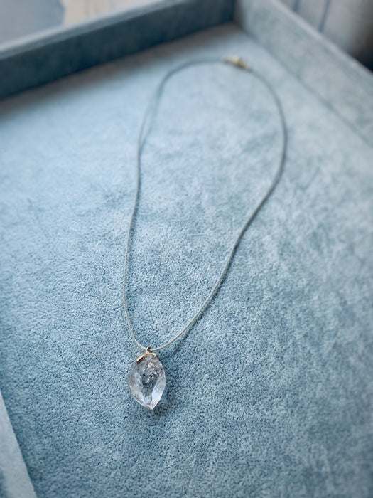 Herkimer Diamond Crystal Necklace