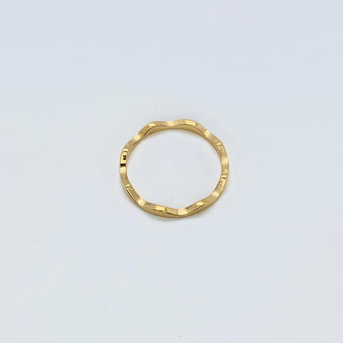 The Tiny Wave Stacking Ring