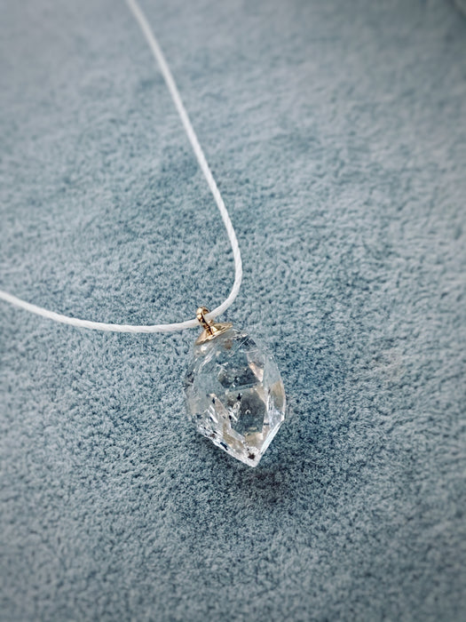 Herkimer Diamond Crystal Necklace