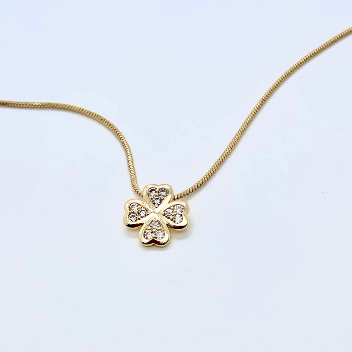 The Lucky Clover Leaf Necklace