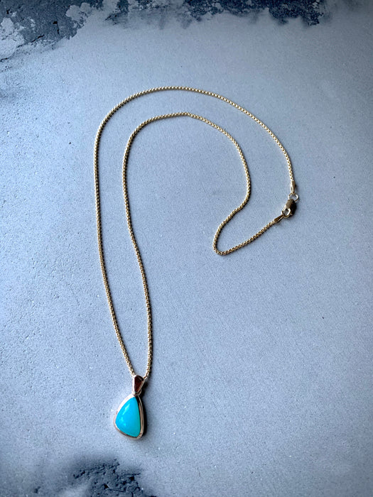 Gem Silica Chrysocolla Necklace