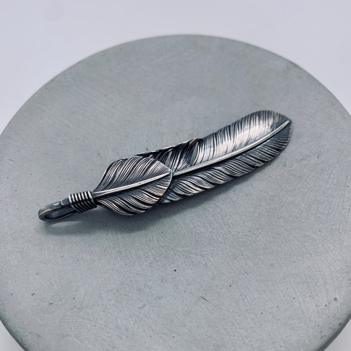 Kwai Fan Feather Pendant