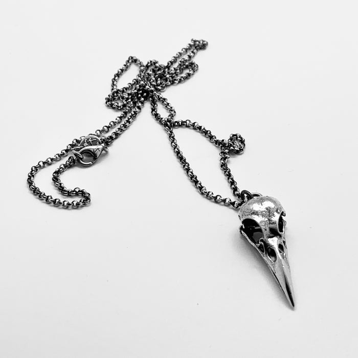 Crow Skull Necklace