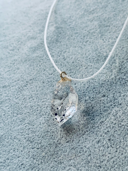 Herkimer Diamond Crystal Necklace