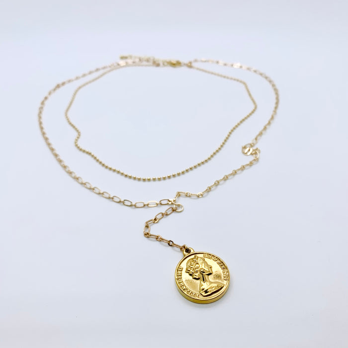 The Goddess Coin Necklace