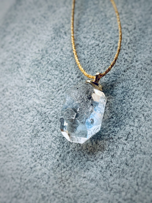 Herkimer Diamond Crystal Necklace