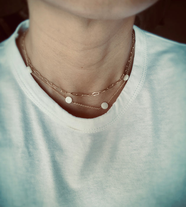 Double Chain Necklace