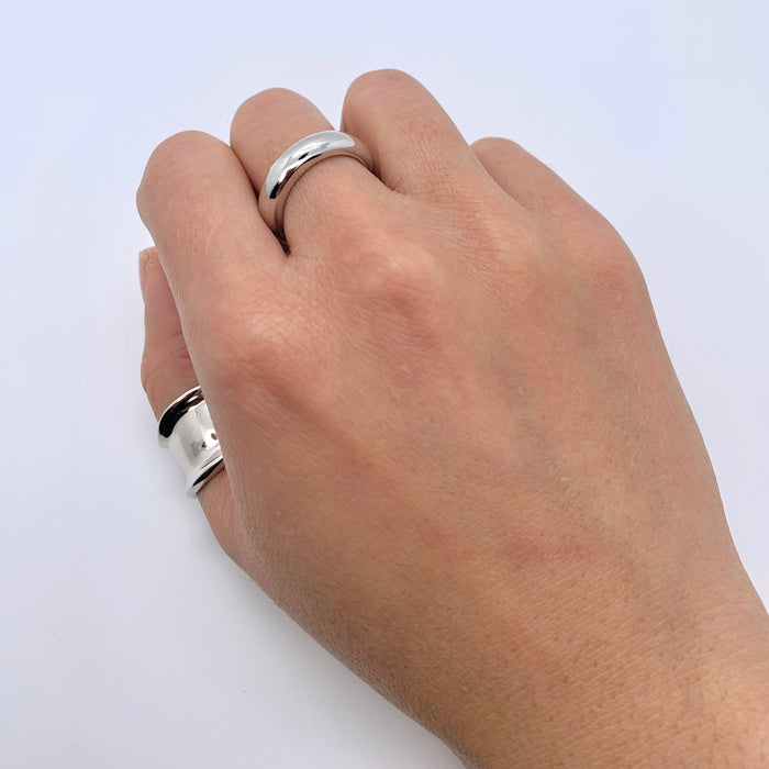 The Wide Irregular Shape Ring