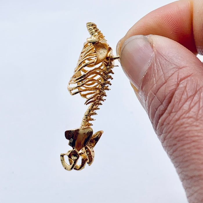 “Got The Spine” Brooch