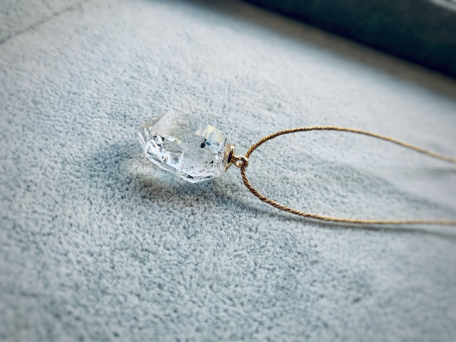 Herkimer Diamond Crystal Necklace