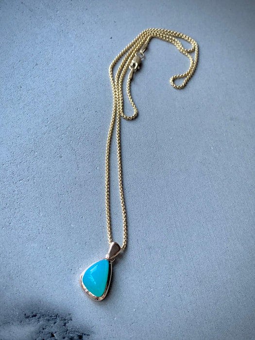 Gem Silica Chrysocolla Necklace