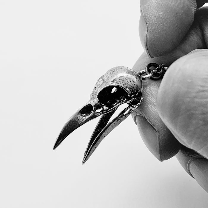 Crow Skull Necklace