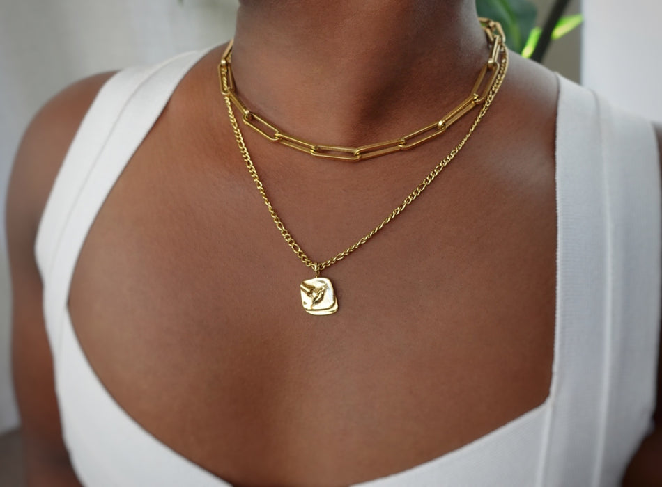 The Half Face Necklace