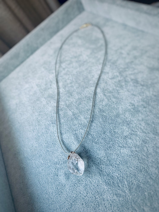 Herkimer Diamond Crystal Necklace