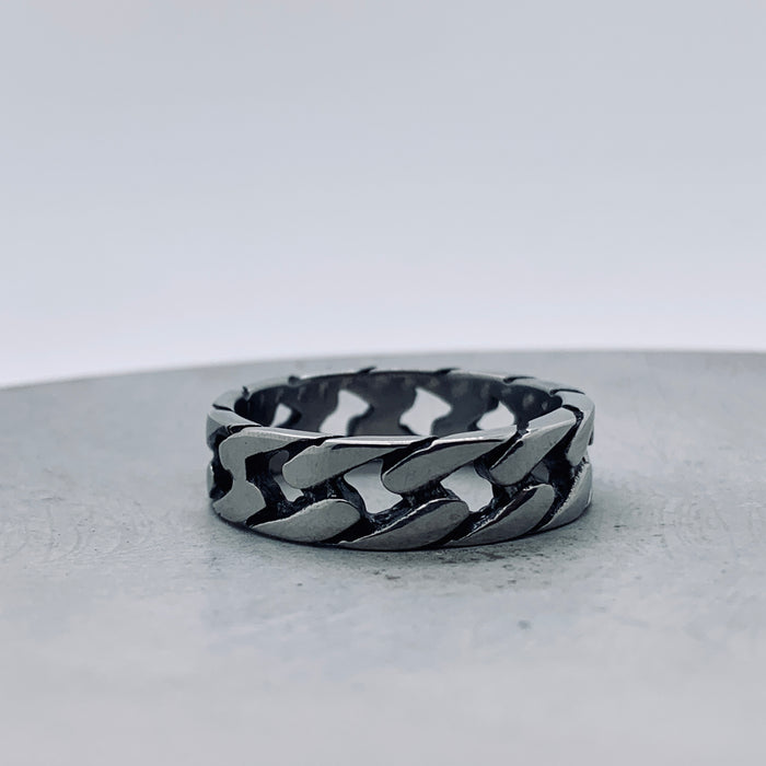 Flat Curb Link Ring