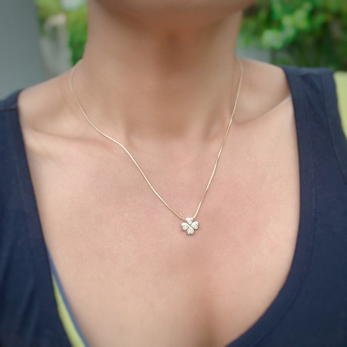 The Lucky Clover Leaf Necklace