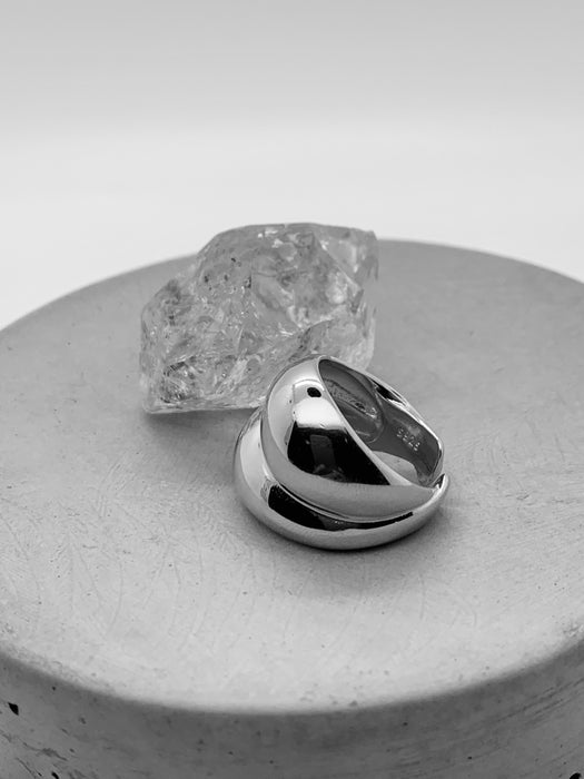 Snail Shell Statement Ring