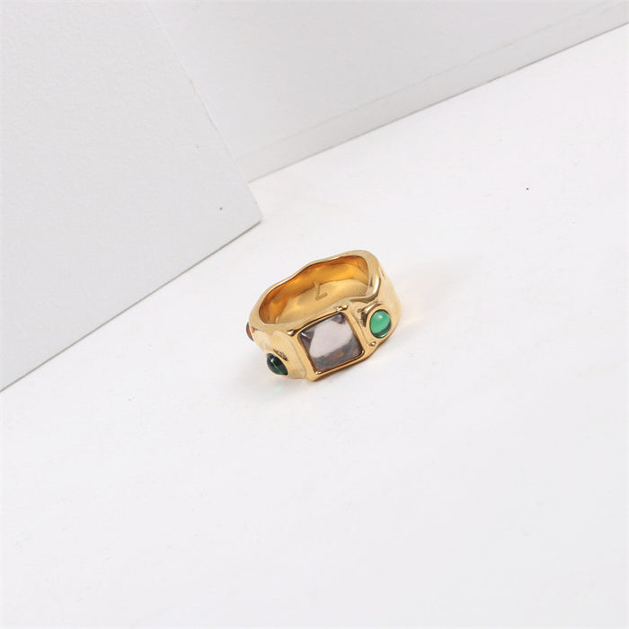 The Vintage Multi-gem Ring