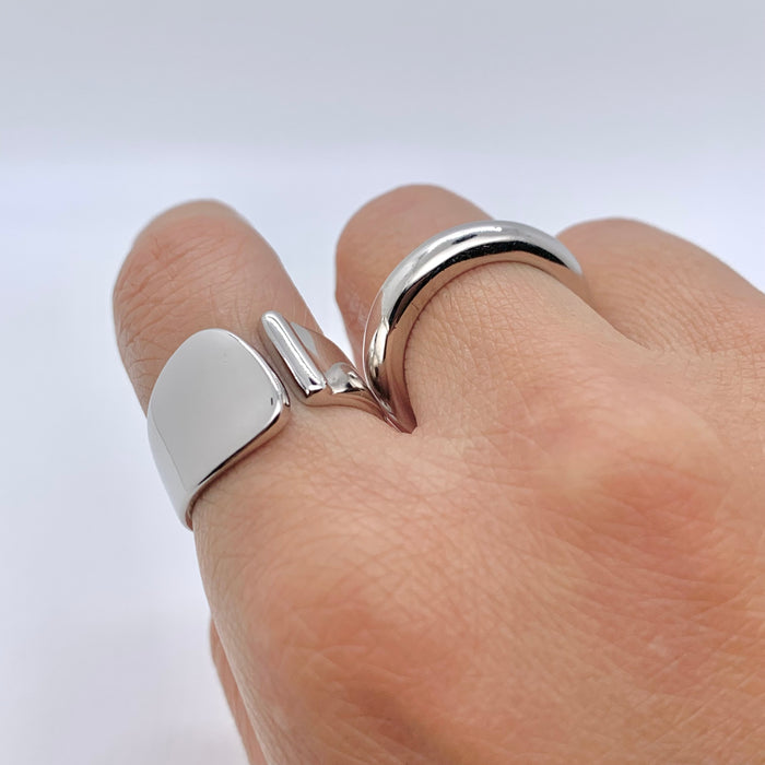 Sleek Open Top Ring