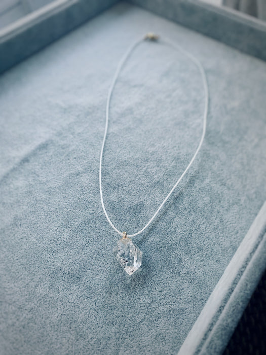 Herkimer Diamond Crystal Necklace