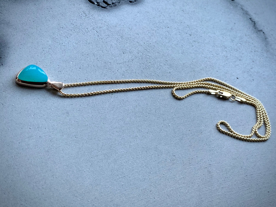 Gem Silica Chrysocolla Necklace