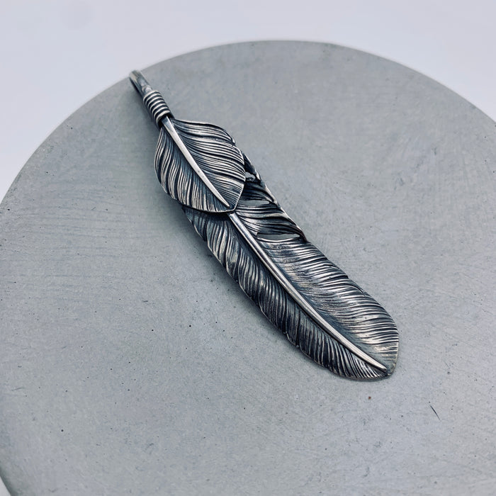 Kwai Fan Feather Pendant