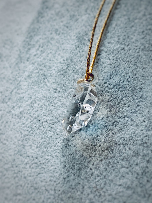 Herkimer Diamond Crystal Necklace