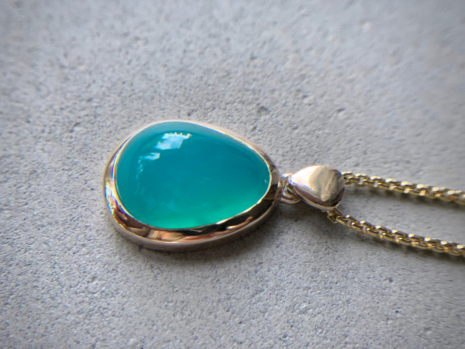 Gem Silica Chrysocolla Necklace